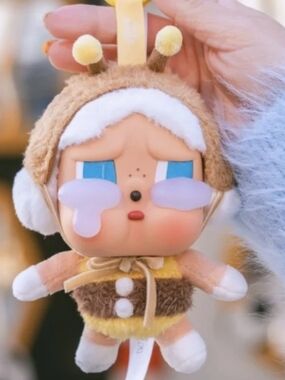 Popmart Crybaby Crying Again I'll Bring You A Flower